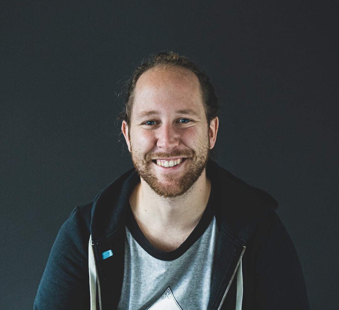 Male technology expert portrait