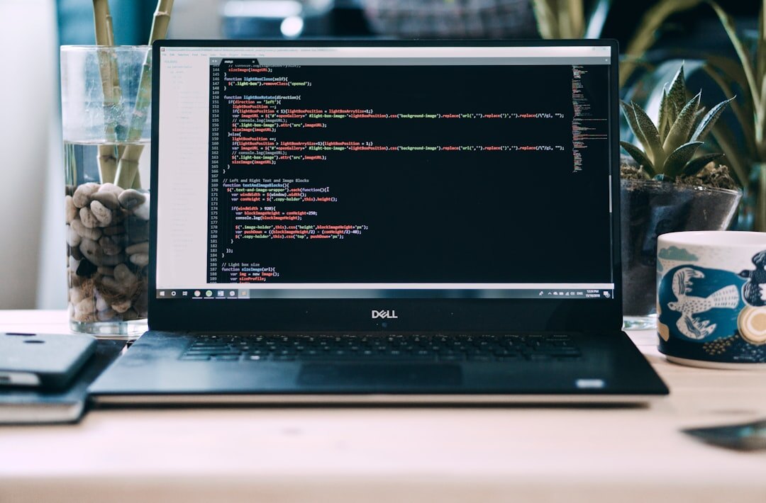 AI language model on laptop screen